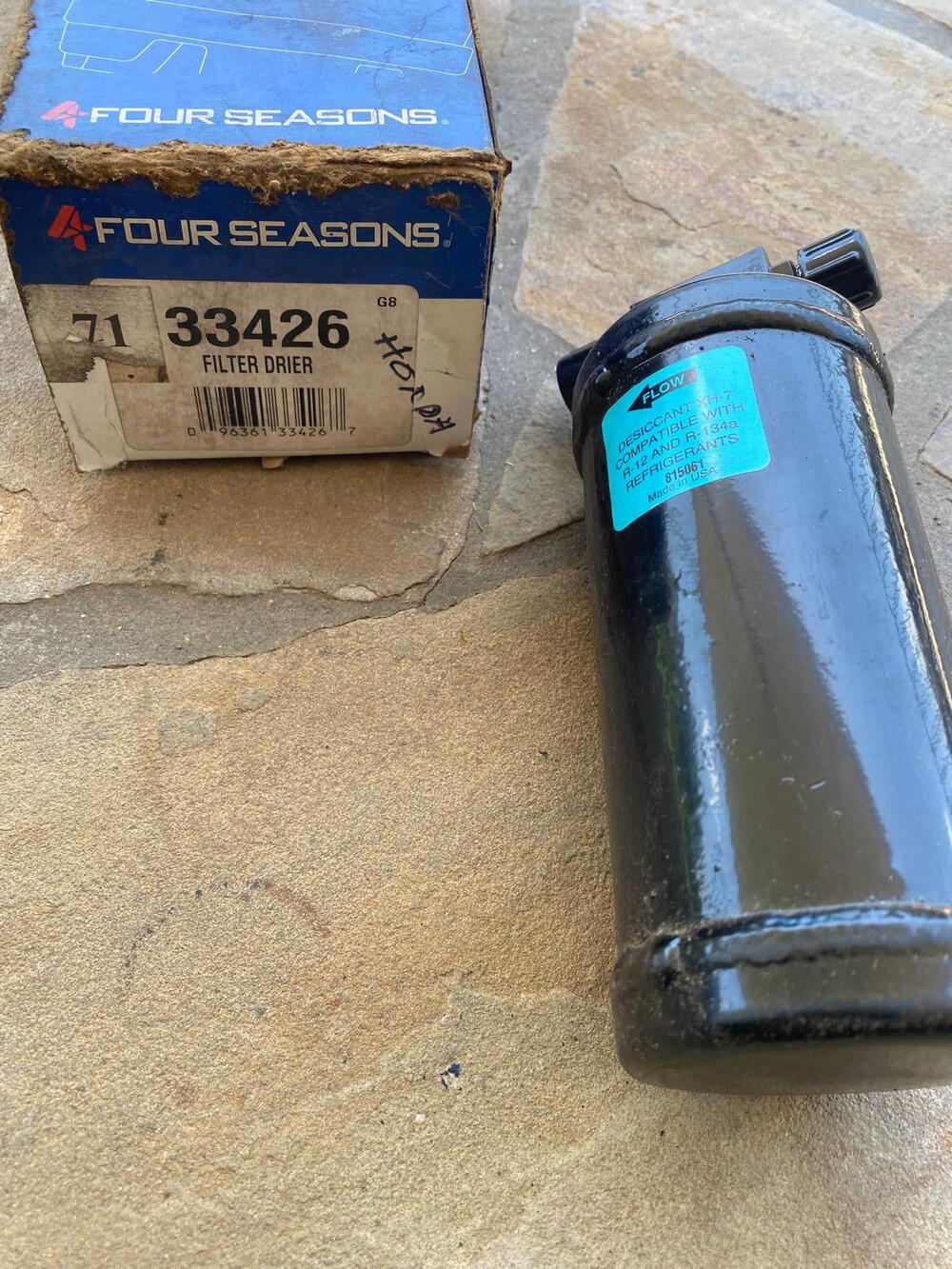 Four Seasons 33426 AC Filter Drier Honda Accord Prelude New